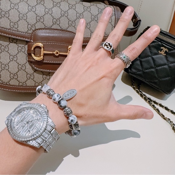 Gucci natural agate bracelet - Picture 2 of 3